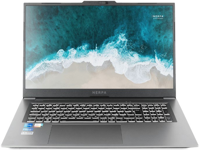Ноутбук  Nerpa Caspica I552-17 17.3 ", Core i5, 32 Гб RAM, 512 Гб SSD, Iris Xe Graphics, Серый 115615