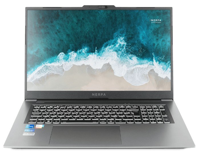 Ноутбук  Nerpa Caspica I552-17 17.3 ", Core i5, 64 Гб RAM, 2 Тб SSD, Iris Xe Graphics, Серый 115670
