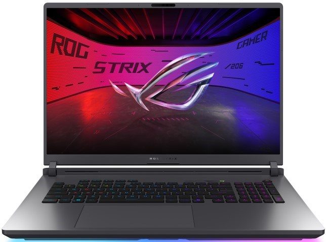 Ноутбук  ASUS ROG Strix G815LP-S9097 18 ", Core Ultra 7, 32 Гб RAM, 2 Тб SSD, GeForce RTX 5070, Серый 115686
