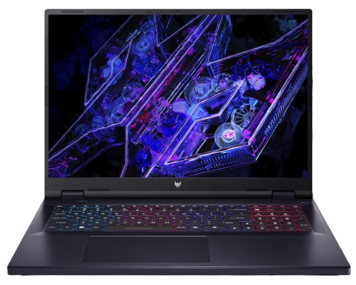Ноутбук  Acer PH18-73-99GX 18 ", Core Ultra 9, 64 Гб RAM, 2 Тб SSD, GeForce RTX 5080, Черный 115700