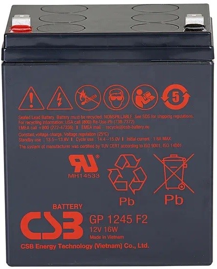 Аккумулятор  CSB GP1245 F2 100122