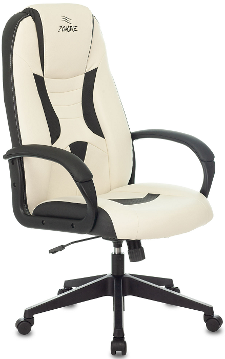 Кресло игровое Бюрократ ZOMBIE 8 WHITE 119175