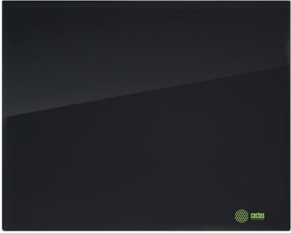 Демонстрационная доска  Cactus CS-GBD-65X100-BK 119554