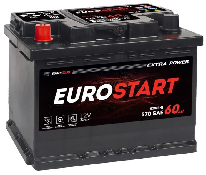 Батарея  EUROSTART EU601 100309
