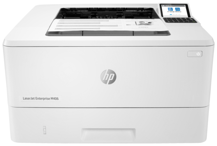 Принтер лазерный черно-белый HP LaserJet Enterprise M406dn 120391