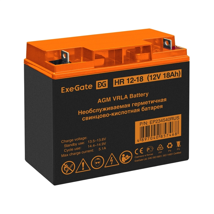 Батарея  Exegate HR 12-18 100339