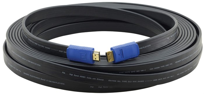 Кабель интерфейсный HDMI-HDMI Kramer C-HM/HM/FLAT/ETH-50 121252