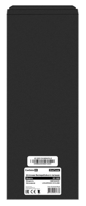 Комплект  Exegate SineTower SZ-1000.LCD.AVR.2SH.1C13.USB 102355