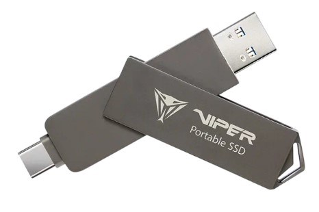 Внешний SSD USB 3.2 Gen 2 Type-C Patriot Viper PVP30 2000 ГБ 121710