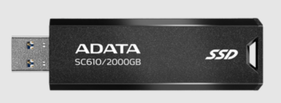 Внешний SSD USB 3.2 Gen 2 Type-A ADATA SC610-2000G-CBK/RD 2000 ГБ 121738
