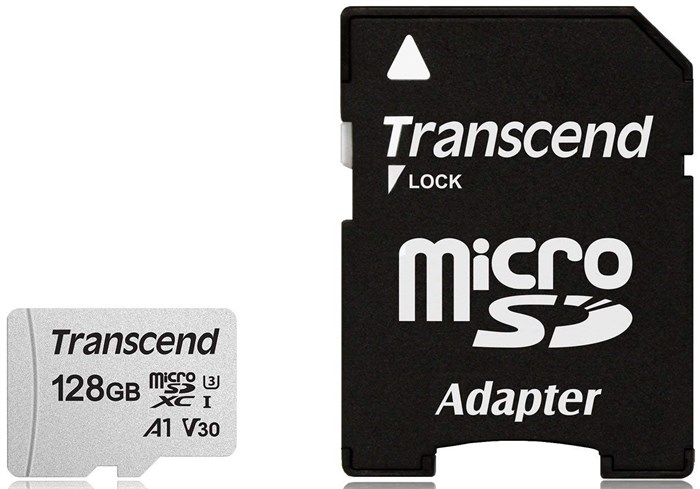 Карта памяти microSDXC 128GB Transcend TS128GUSD300S-A 121981