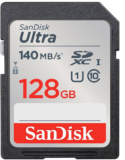 Карта памяти SDXC 128Gb SanDisk Ultra 121988