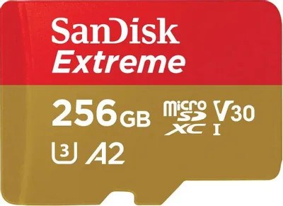 Карта памяти MicroSDXC 256GB SanDisk Extreme 121996