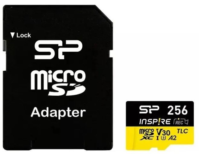 Карта памяти MicroSDXC 256GB Silicon Power SP256GBSTXLA2V1NSP 122002