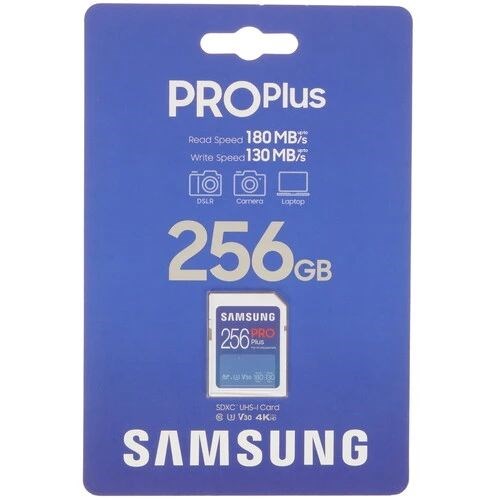 Карта памяти SDXC 256GB Samsung MB-SD256S/EU 122003