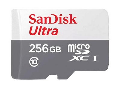 Карта памяти microSDXC 256GB SanDisk SDSQUNR-256G-GN3MN 122021