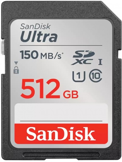 Карта памяти SDXC 512GB SanDisk SDSDUNC-512G-GN6IN 122027