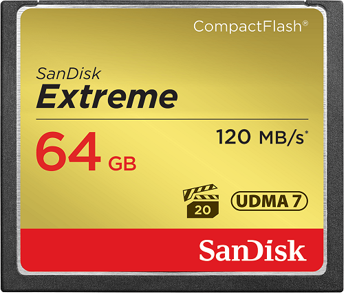 Карта памяти CompactFlash 64GB SanDisk SDCFXSB-064G-G46 122049