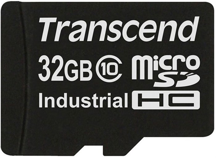 Промышленная карта памяти MicroSDHC 32Gb Transcend TS32GUSDC10I 122051