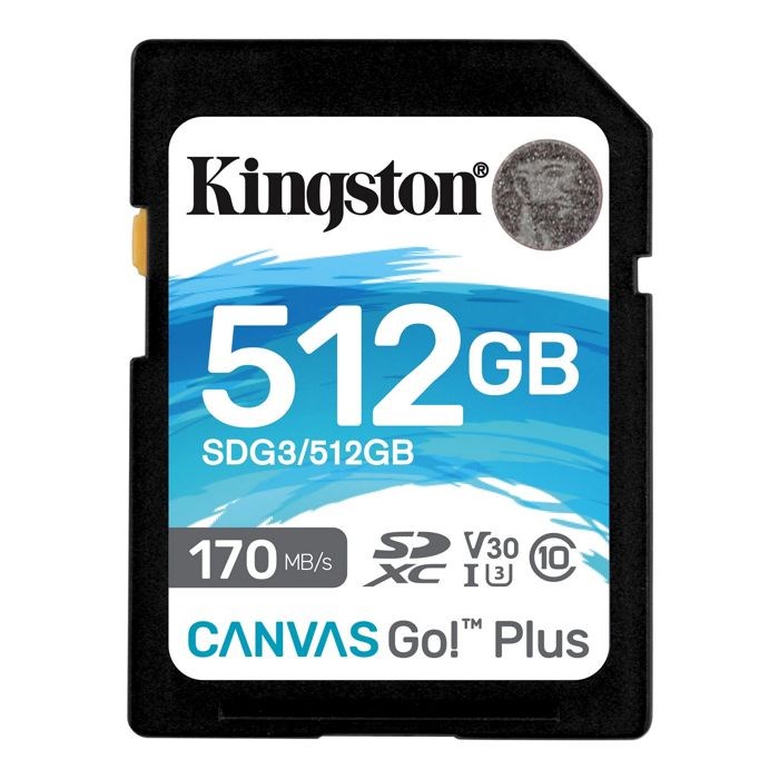 Карта памяти SDXC 512GB Kingston SDG3/512GB 122053