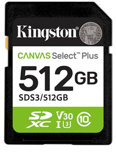 Карта памяти SDXC 512GB Kingston SDS3/512GB 122088