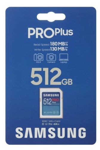 Карта памяти SDXC 512Gb Samsung MB-SD512S/APC 122090