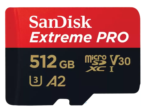 Карта памяти microSDXC 512GB SanDisk SDSQXCD-512G-GN6MA 122109