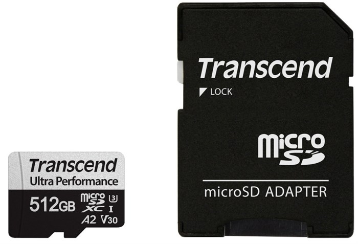 Карта памяти microSDXC 512GB Transcend 340S 122132