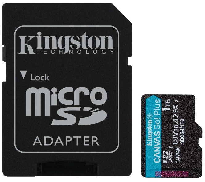 Карта памяти MicroSDXC 1024GB Kingston SDCG4/1TB 122146