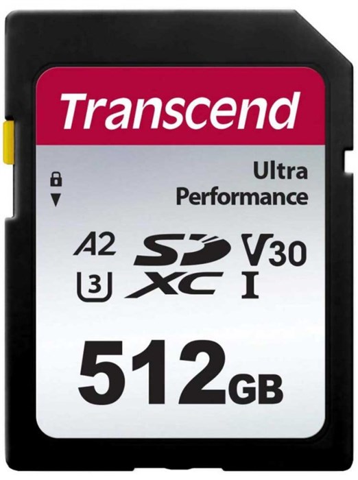 Карта памяти SDXC 512Gb Transcend TS512GSDC340S 122147