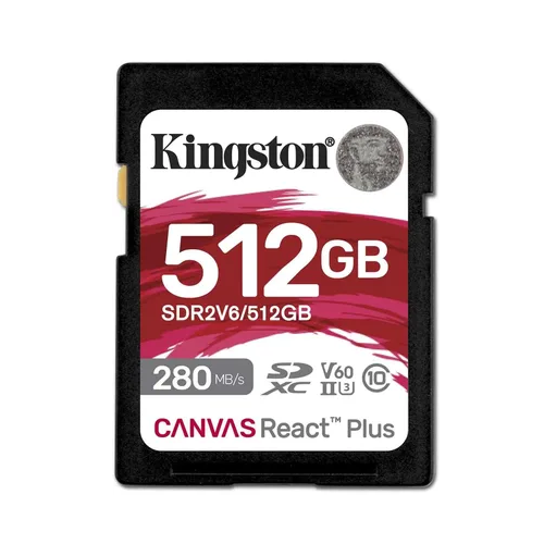 Карта памяти SDXC 512Gb Kingston SDR2V6/512GB 122151