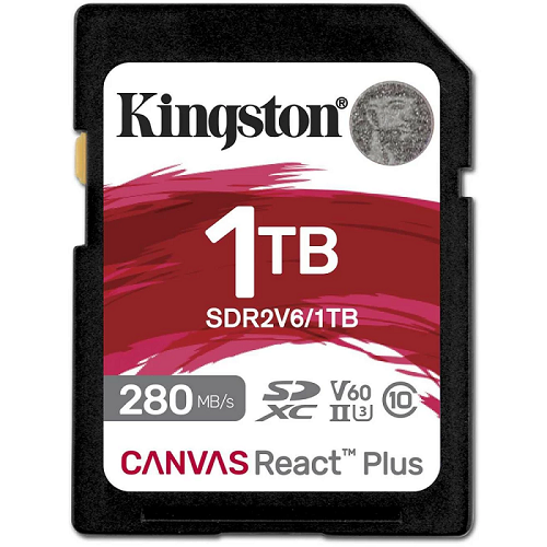 Карта памяти SDXC 1TB Kingston SDR2V6/1TB 122154