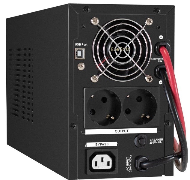 Комплект  Exegate SineTower SZ-1000.LCD.AVR.2SH.1C13.USB 102390