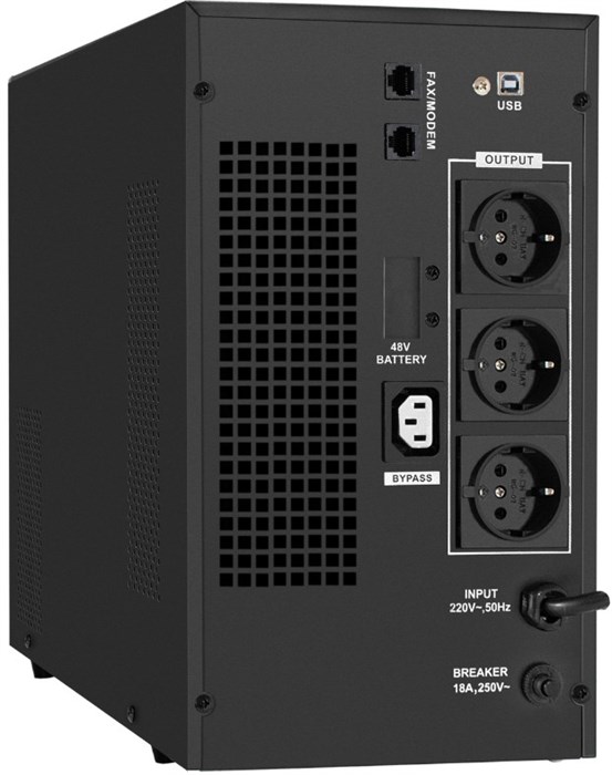 Источник бесперебойного питания  Exegate SineTower SN-3000.LCD.AVR.3SH.1C13.RJ.USB 102396