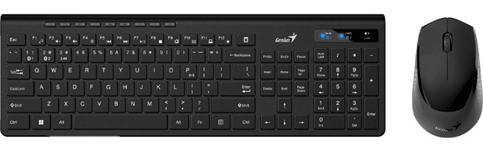 Клавиатура и мышь wireless Genius Smart KM-8230 BLACK 122714