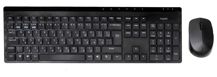 Клавиатура и мышь Wireless Rapoo 8110M 122731