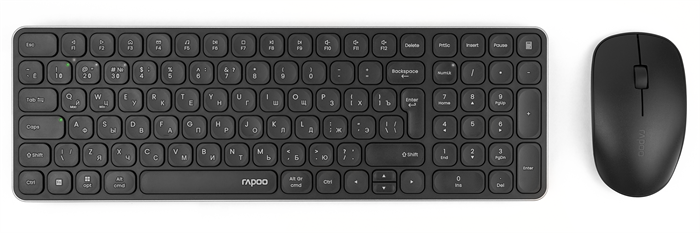 Клавиатура и мышь wireless Rapoo 9320M 122754