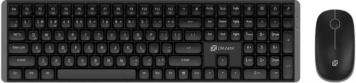 Клавиатура и мышь  Oklick S315W 122773
