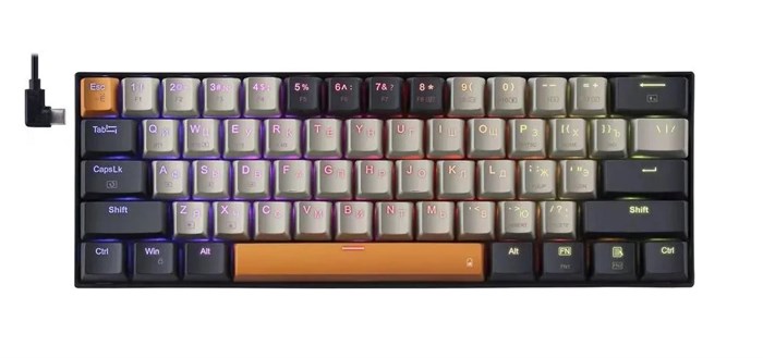 Клавиатура wireless Redragon Caraxes Pro RU 122785