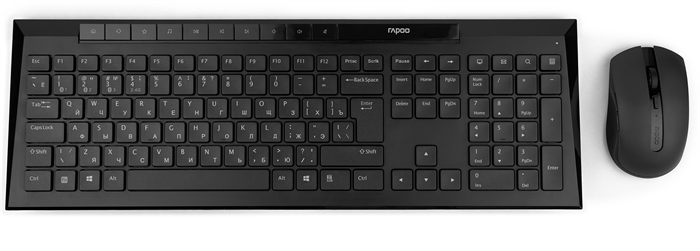 Клавиатура и мышь wireless Rapoo 8210M 122787