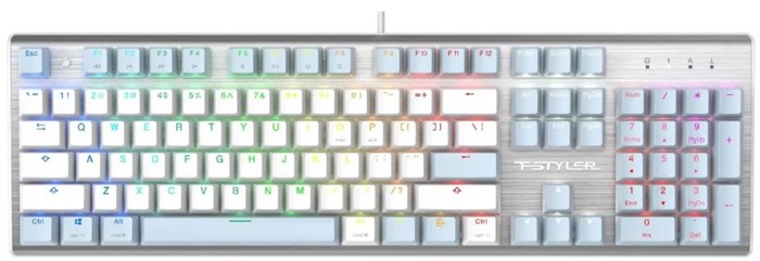 Клавиатура  A4Tech Fstyler FS100 Neon 122816