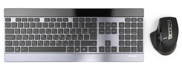 Клавиатура и мышь wireless Rapoo 9900M 122860