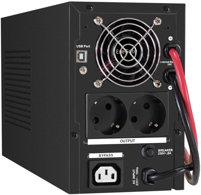 Комплект  Exegate SineTower SZ-1000.LCD.AVR.2SH.1C13.USB 102448