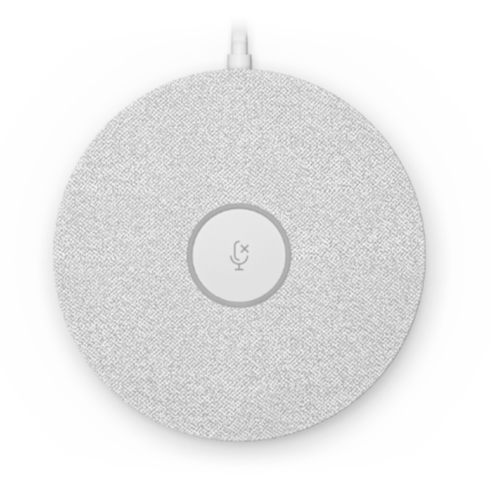 Микрофон  Logitech Rally Mic Pod White 123314