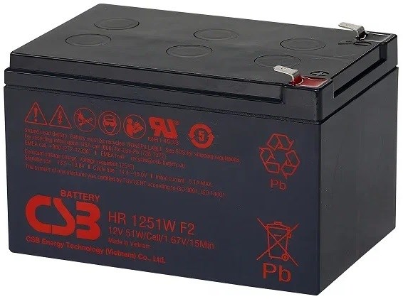 Аккумулятор  CSB HR1251W F2 100139