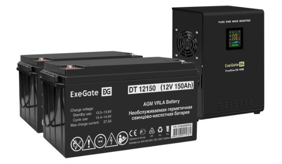 Комплект  Exegate FineSine SX-1500.LCD.AVR.2SH 102469
