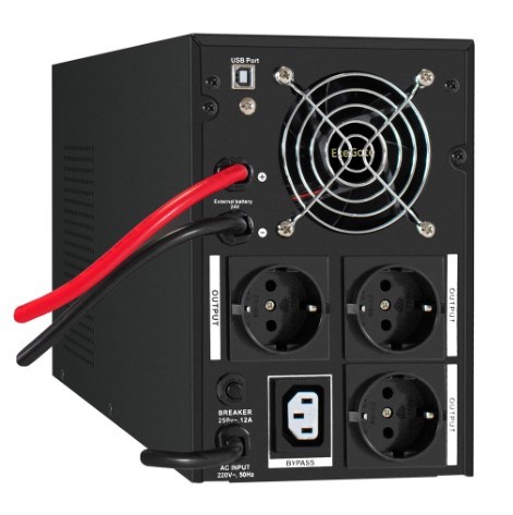 Комплект  Exegate SineTower SZ-2000.LCD.AVR.3SH.1C13.USB 102470