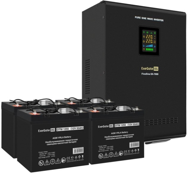 Комплект  Exegate FineSine SX-7000.LCD.AVR.2SH.T 102492