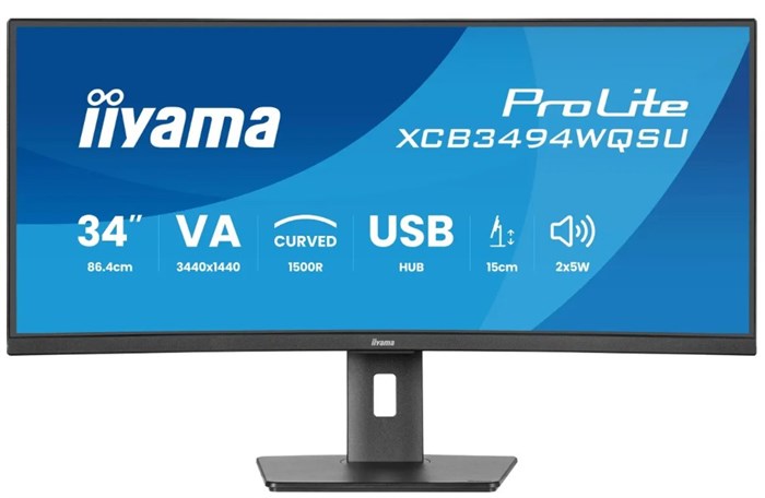 Монитор 34" Iiyama ProLite XCB3497WQSNPH-B1 124364
