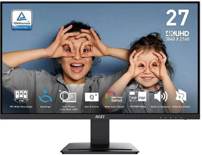Монитор 27" MSI PRO MP273U 124596